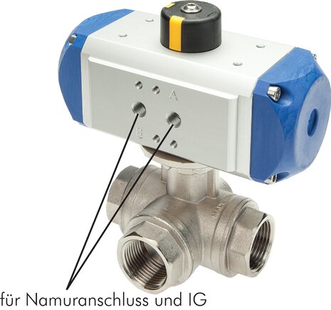 VANNE MOTORISEE 3 PIECES