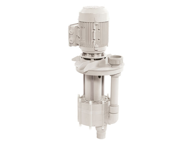 Pompe centrifuge verticale plastique, montage hors bain : T242 - 262